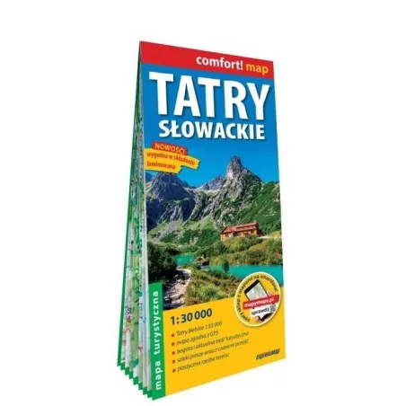 TATRY SŁOWACKIE MAPA TURYSTYCZNA 1:30 000
