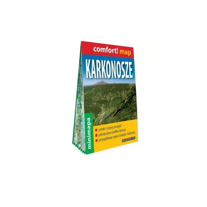 KARKONOSZE MAPA TURYSTYCZNA 1:90 000