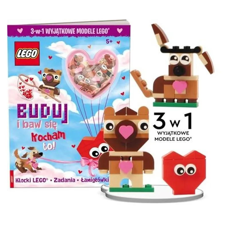 LEGO BOOKS. BUDUJ I BAW SIĘ. KOCHAM TO! 5+