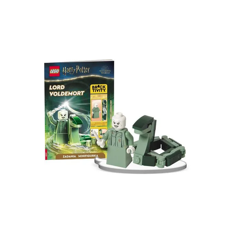 LEGO HARRY POTTER LORD VOLDEMORT. CZASOPISMO + FIGURKA 6+