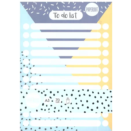 TO DO LIST LISTA ZADAŃ A5 