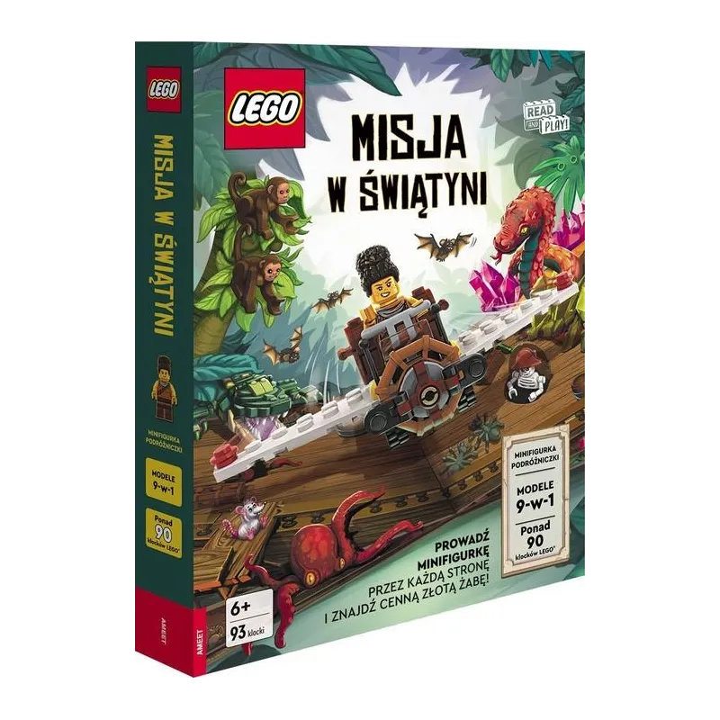 LEGO BOOKS MISJA W ŚWIĄTYNI 6+