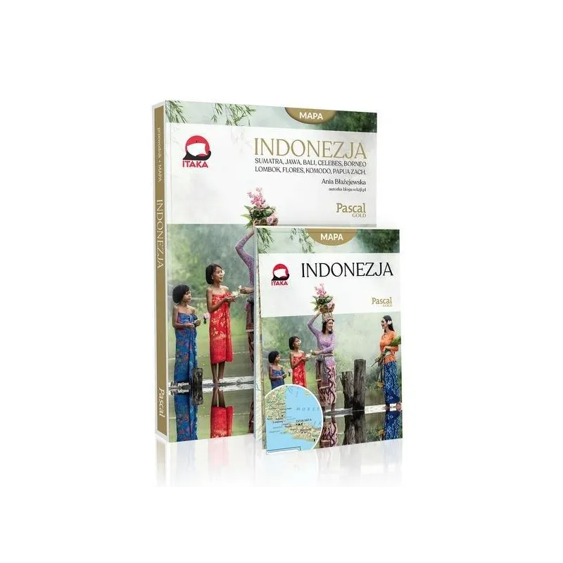 INDONEZJA. PRZEWODNIK ILUSTROWANY + MAPA