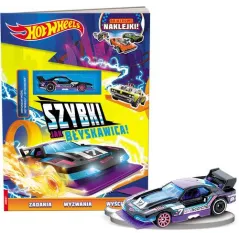 HOT WHEELS. SZYBKI JAK BŁYSKAWICA. KSIĄŻECZKA Z MODELEM