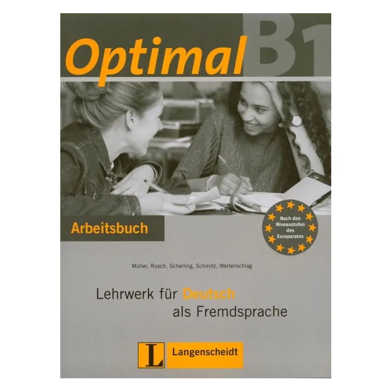 OPTIMAL B1. ĆWICZENIA +CD. JĘZYK NIEMIECKI. LICEUM, TECHNIKUM. - Langenscheidt