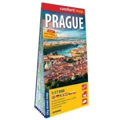 PRAGA LAMINOWANY PLAN MIASTA 1:17 500