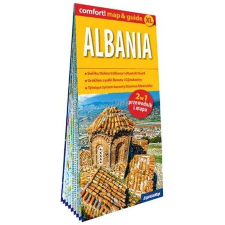 ALBANIA 2W1: PRZEWODNIK I MAPA