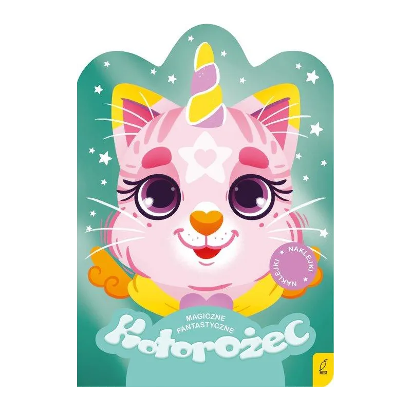 KOTOROŻEC. MAGICZNE FANTASTYCZNE. KOLOROWANKA Z NAKLEJKAMI