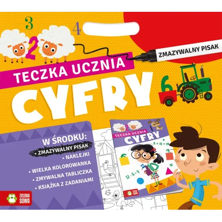TECZKA UCZNIA CYFRY 6-8 LAT - Zielona Sowa