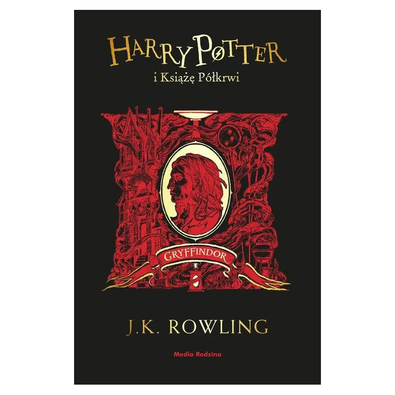 HARRY POTTER I KSIĄŻĘ PÓŁKRWI (GRYFFINDOR)