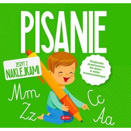 PISANIE ZESZYT Z NAKLEJKAMI - Dragon