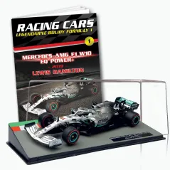 MERCEDES AMG F1 W10 – 2019 – LEWIS HAMILTON – MODEL BOLIDU FORMUŁY 1 LEGENDARNE BOLIDY FORMUŁY 1