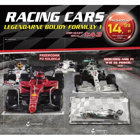 Mercedes Amg F1 W10 – 2019 – Lewis Hamilton – Model Bolidu Formuły 1 Legendarne Bolidy Formuły 1