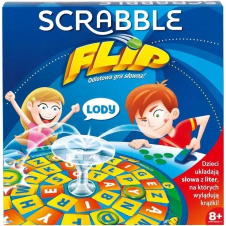 SCRABBLE GRA SŁOWNA MATTEL 8+