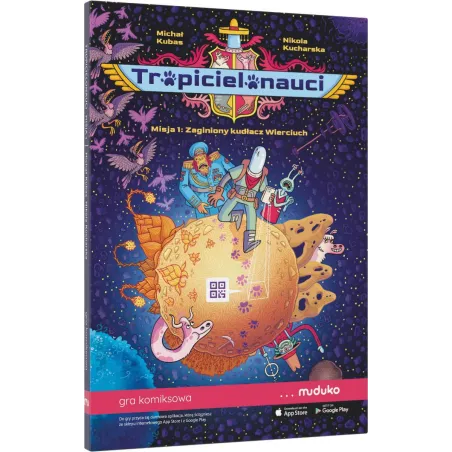 TROPICIELONAUCI. MISJA 1: ZAGINIONY KUDŁACZ WIERCIUCH. GRA KOMIKSOWA