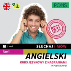SŁUCHAJ I MÓW. ANGIELSKI PAKIET 3W1 A1/B1 Z NAGRANIAMI