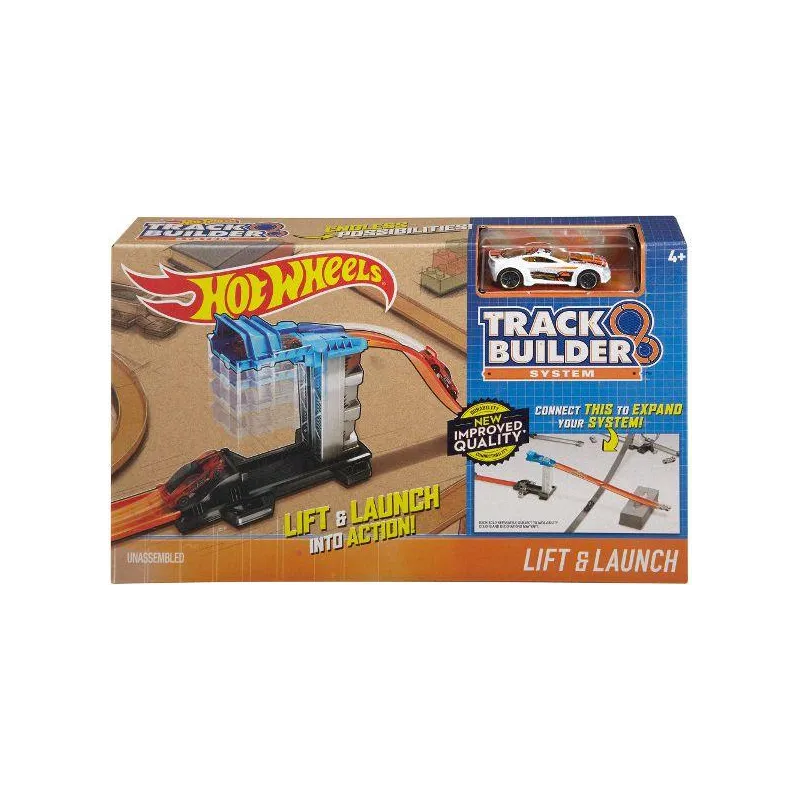 HOT WHEELS WYRZUTNIA Z WINDĄ MATTEL 5+