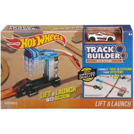 HOT WHEELS WYRZUTNIA Z WINDĄ MATTEL 5+