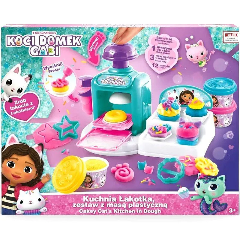 KOCI DOMEK GABI KUCHNIA ŁAKOTKA MASA PLASTYCZNA EPEE 3+