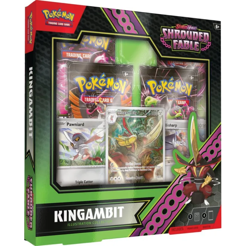 KARTY POKEMON, TCG: SCARLET & VIOLET SHROUDED FABLE 6+