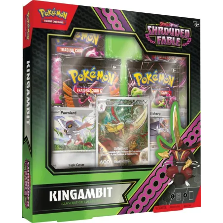 KARTY POKEMON, TCG: SCARLET & VIOLET SHROUDED FABLE 6+