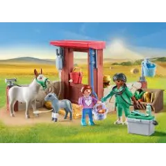 Pani Weterynarz Z Osiołkami Playmobil 4+