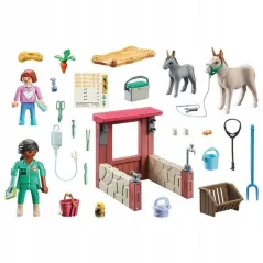 PANI WETERYNARZ Z OSIOŁKAMI PLAYMOBIL 4+