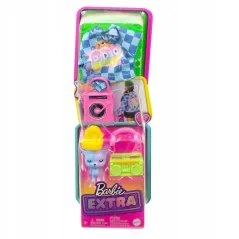 ZWIERZĄTKO UBRANKO I AKCESORIA BARBIE EXTRA MATTEL 3+