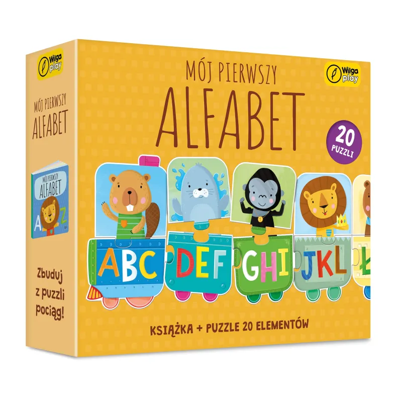 MÓJ PIERWSZY ALFABET PUZZLE 20 ELEMENTÓW 3+