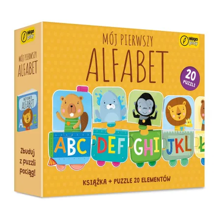 MÓJ PIERWSZY ALFABET PUZZLE 20 ELEMENTÓW 3+