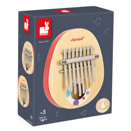 Kalimba Confetti Instrument Muzyczny Janod 3+ Kalimba Confetti Instrument Muzyczny Janod 3+