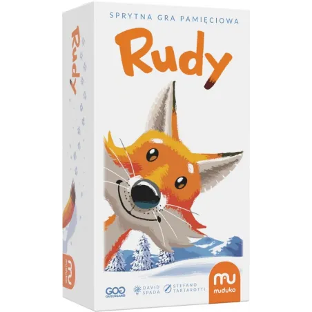 Rudy Sprytna Gra Pamięciowa Muduko 8+