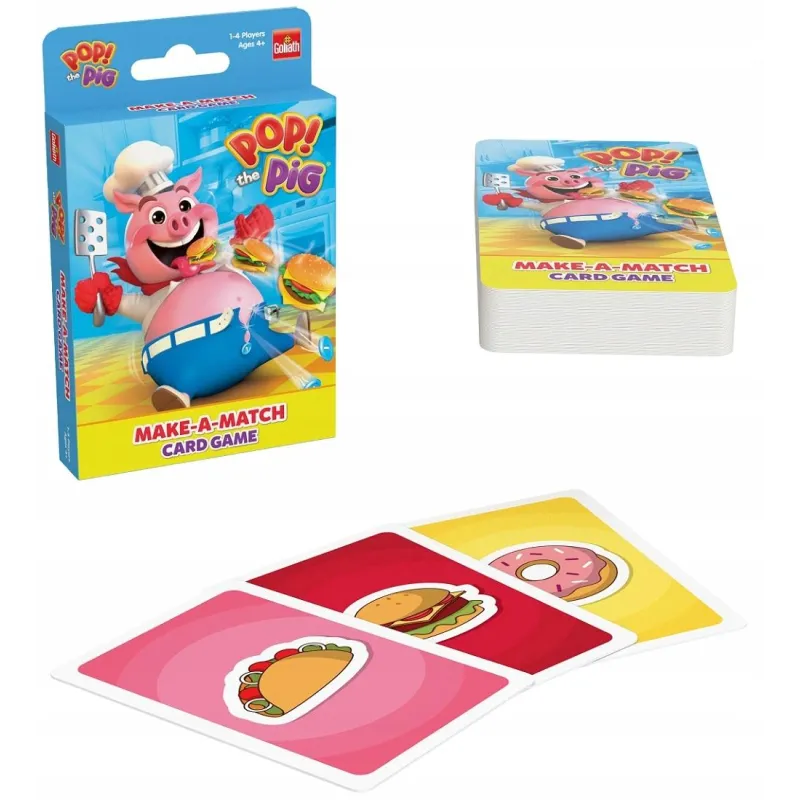 POP THE PIG! GRA KARCIANA GOLIATH 4+