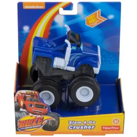Blaze I Mega Maszyny Naciśnij I Jedź Fisher-Price 3+