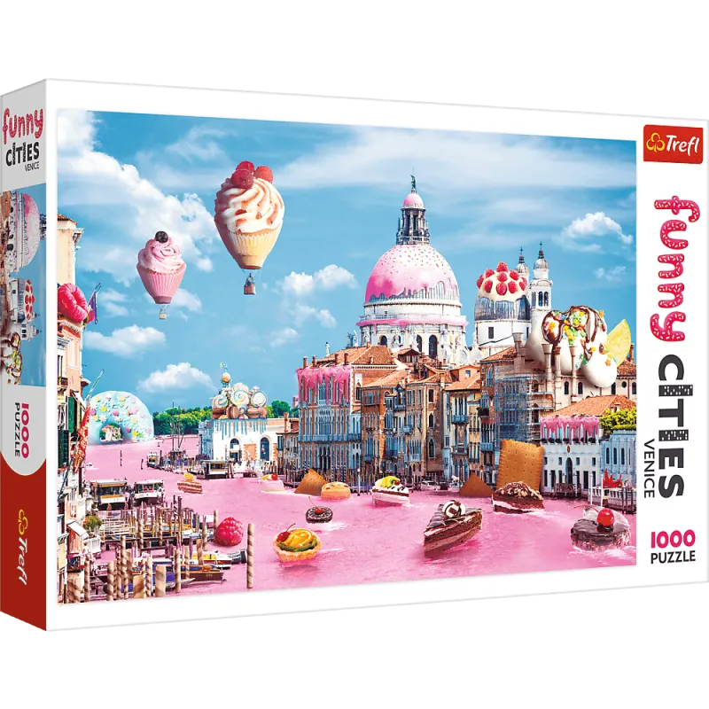 SŁODYCZE W WENECJI PUZZLE 1000 ELEMENTÓW TREFL 10+