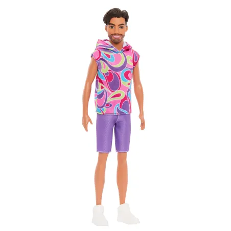 BARBIE LALKA KEN FASHIONISTA Z BRODĄ 3+