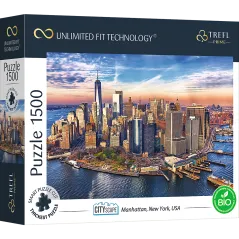 MANHATTAN NOWY JORK USA PUZZLE 1500 ELEMENTÓW TREFL 12+