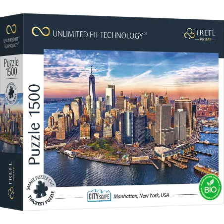 MANHATTAN NOWY JORK USA PUZZLE 1500 ELEMENTÓW TREFL 12+
