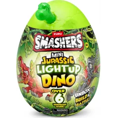Smashers Mini Jurassic Light Up Dino 3+