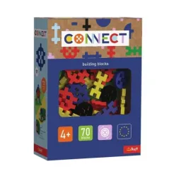 Klocki Konstrukcyjne Connect 70 Elementów Trefl 4+
