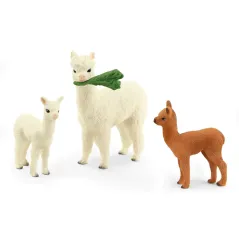 RODZINA ALPAK FIGURKI SCHLEICH 3+
