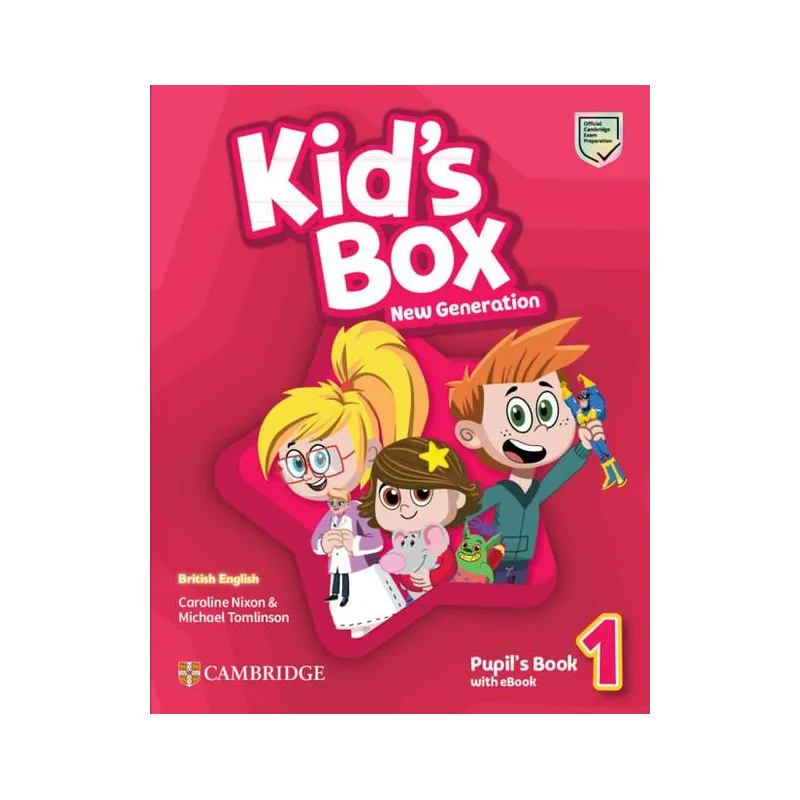 KID`S BOX NEW GENERATION 1 PUPILS BOOK WITH EBOOK
