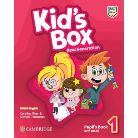 KID`S BOX NEW GENERATION 1 PUPILS BOOK WITH EBOOK