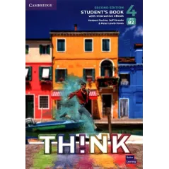 THINK 4 STUDENTS BOOK WITH INTERACTIVE EBOOK BRITISH ENGLISH Herbert Puchta, Jeff Stranks, Peter Lewis-Jones