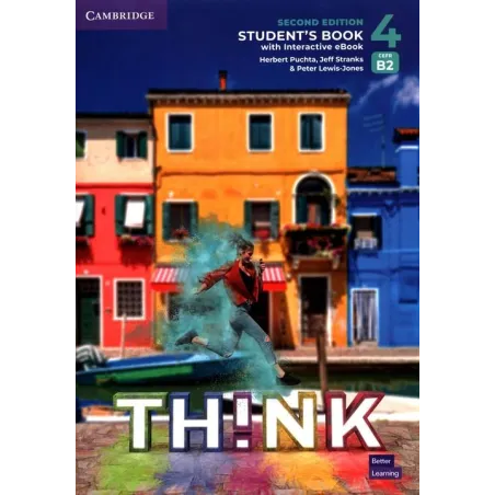 THINK 4 STUDENTS BOOK WITH INTERACTIVE EBOOK BRITISH ENGLISH Herbert Puchta, Jeff Stranks, Peter Lewis-Jones