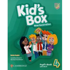 KIDS BOX NEW GENERATION 4 PUPILS BOOK WITH EBOOK BRITISH ENGLISH Caroline Nixon, Michael Tomlinson