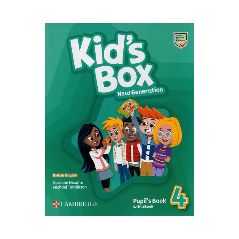 KIDS BOX NEW GENERATION 4 PUPILS BOOK WITH EBOOK BRITISH ENGLISH Caroline Nixon, Michael Tomlinson