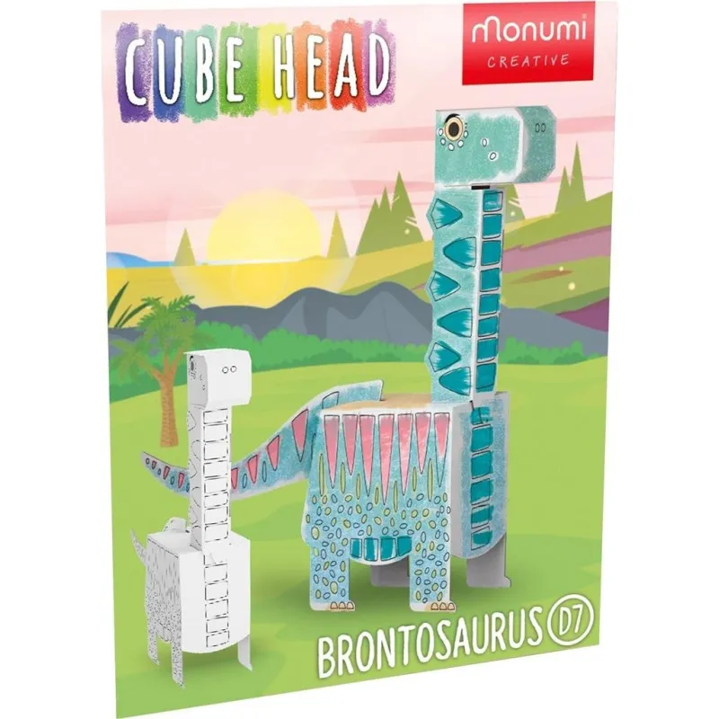KOLOROWANKA 3D BRANTOZAUR