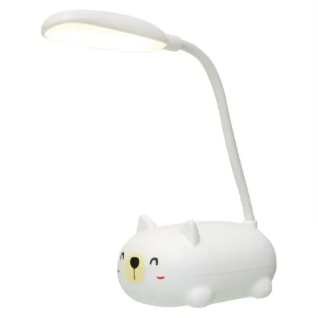 LAMPKA LED NA BIURKO KOT