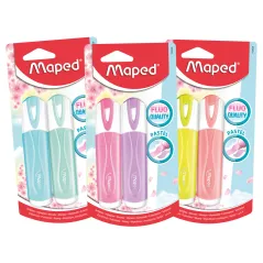 ZAKREŚLACZ FLUO PASTEL 2 KOLORY MAPED